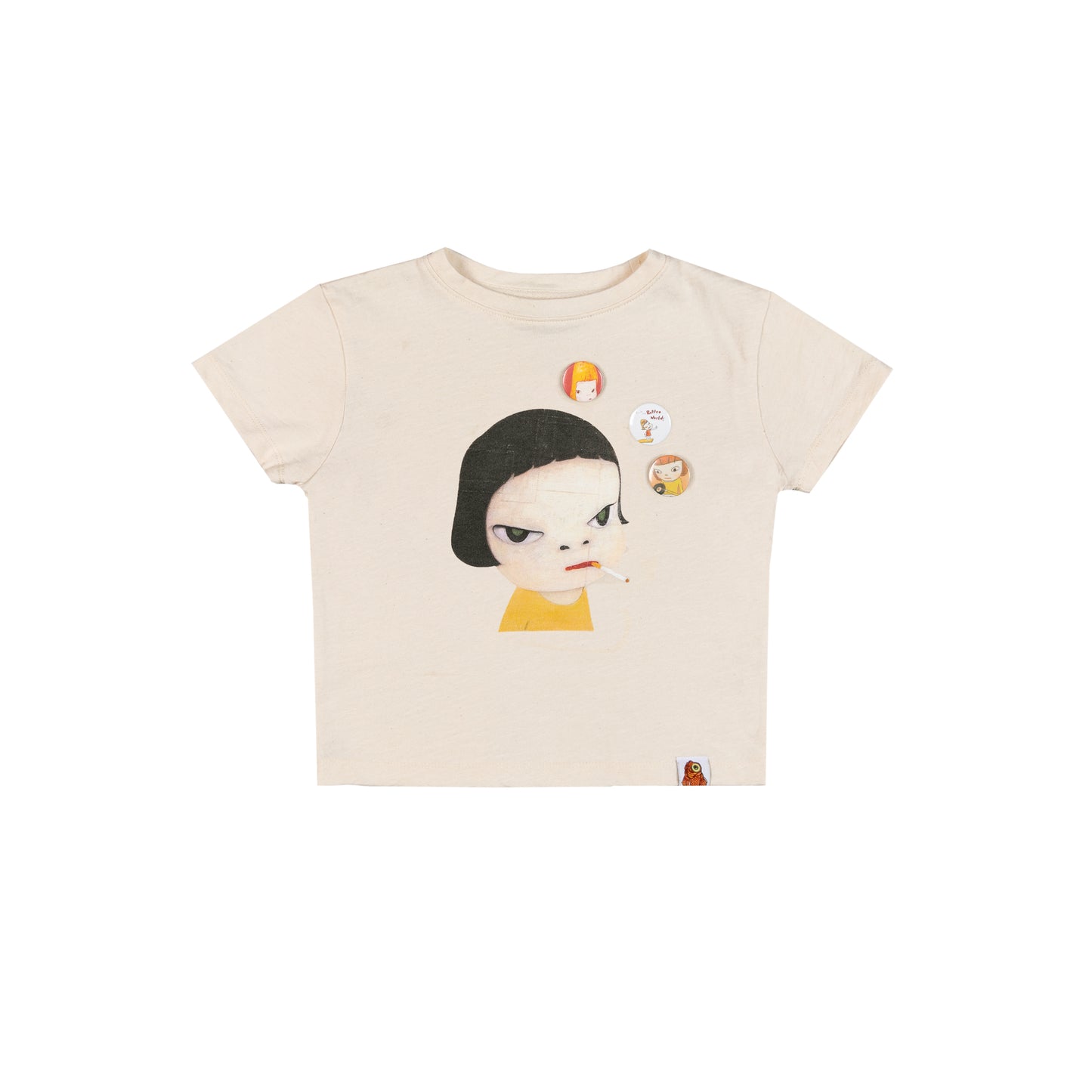 SMOKING GIRL BABY TEE